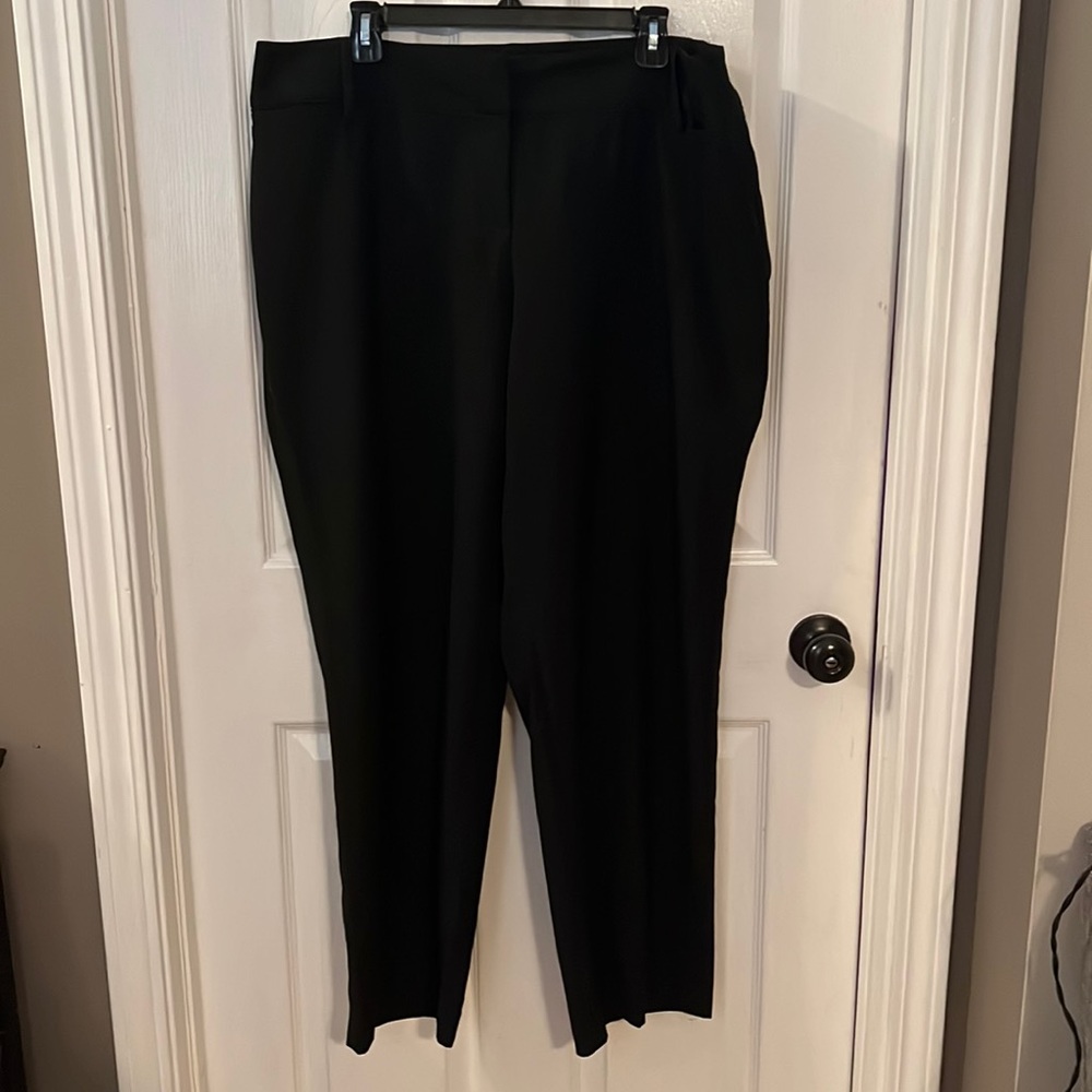 Black Women's Tailored Dress Pants